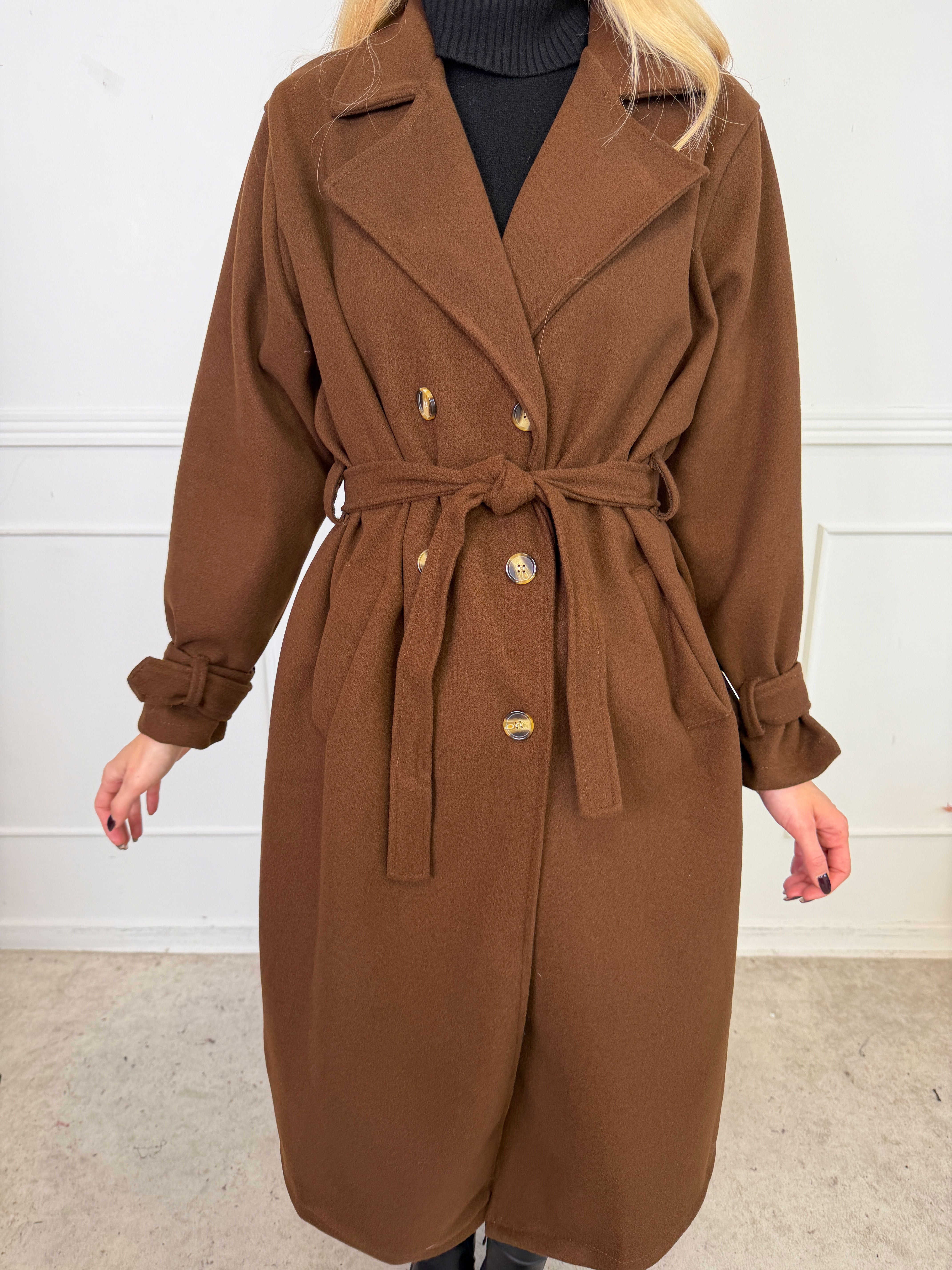 Sharpay Coat - Trenchcoat med bindebånd